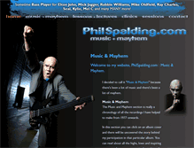 Tablet Screenshot of philspalding.com